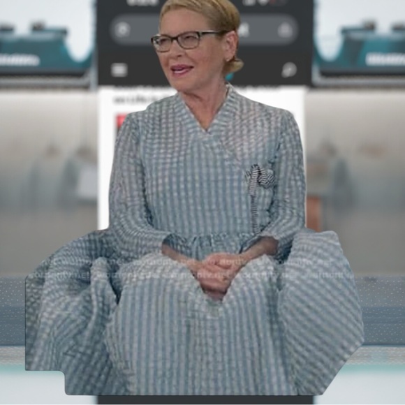 Shrimps Hermione Light Blue & White
Gingham Dress UK8/US4 - Picture 3 of 10